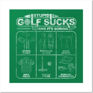 Stupid Golf Sucks and its Boring Posters and Art